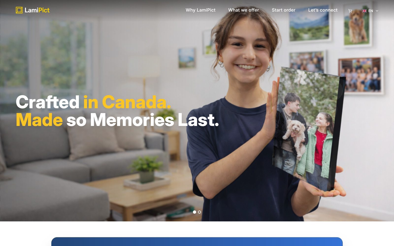 LamIPict — Photo Lamination E-Commerce